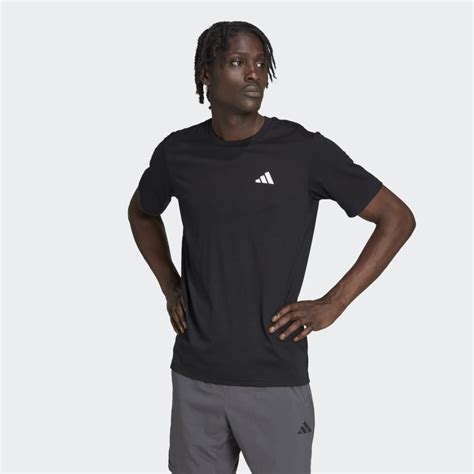 adidas mannen zwart training t-shirt sport 2000|adidas Men Designed For Training Workout Shirt .